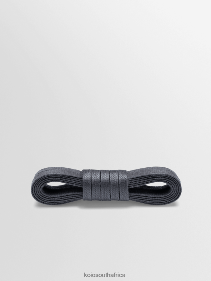 Primo Laces Unisex KOIO Collection Charcoal 0XFVPP132