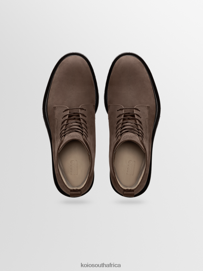 Bergamo Men KOIO Shoes Chocolate 0XFVPP94