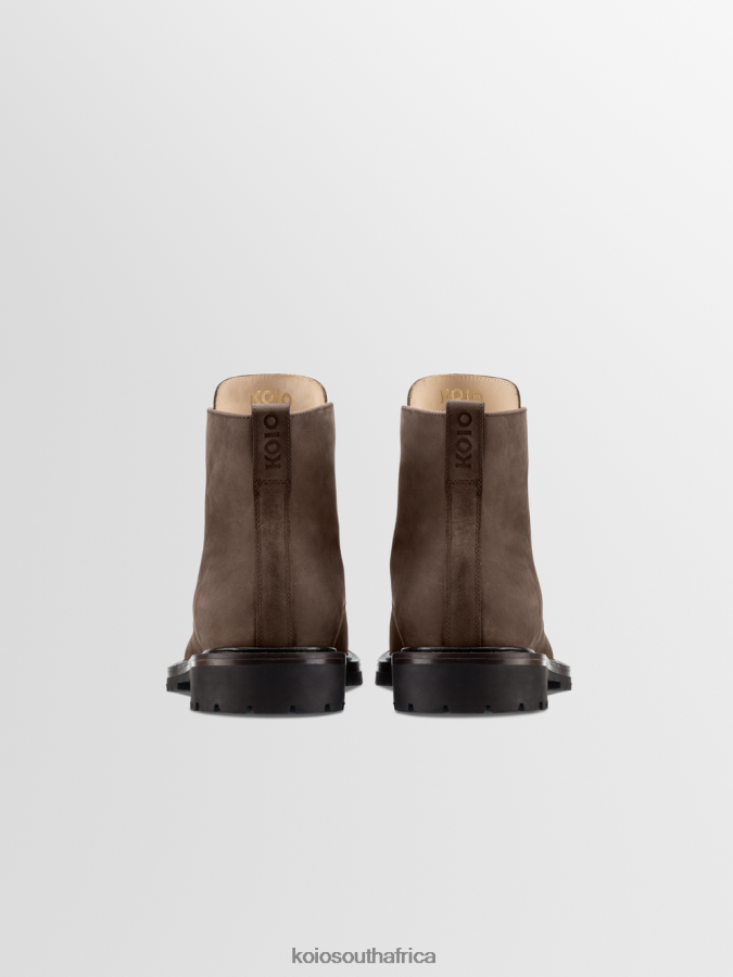 Bergamo Men KOIO Shoes Chocolate 0XFVPP94