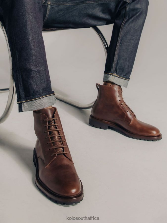 Bergamo Men KOIO Shoes Saddle 0XFVPP93