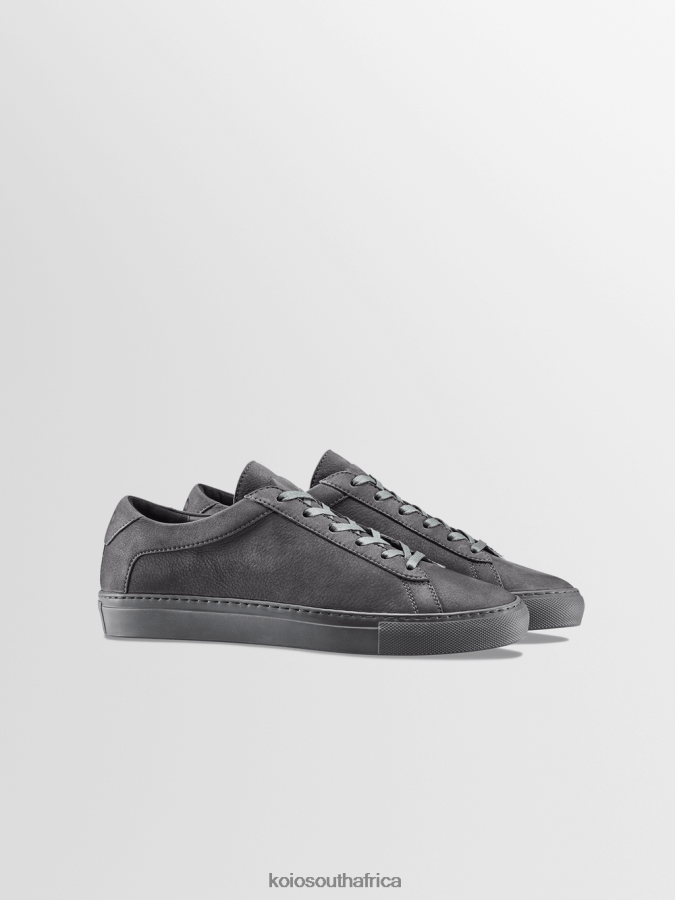 Capri Men KOIO Shoes Charcoal 0XFVPP23