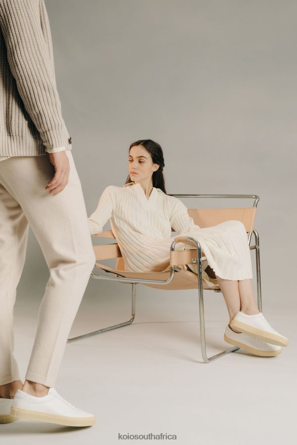 Capri Men KOIO Shoes White Light Gum 0XFVPP4