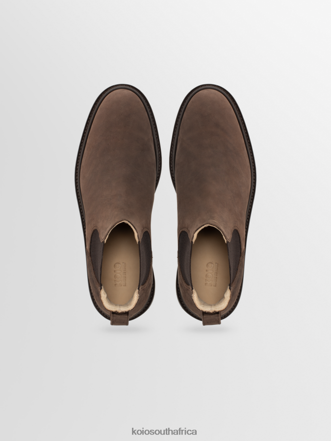 Fermo Men KOIO Shoes Chocolate 0XFVPP86