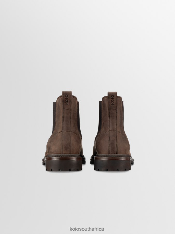 Fermo Men KOIO Shoes Chocolate 0XFVPP86