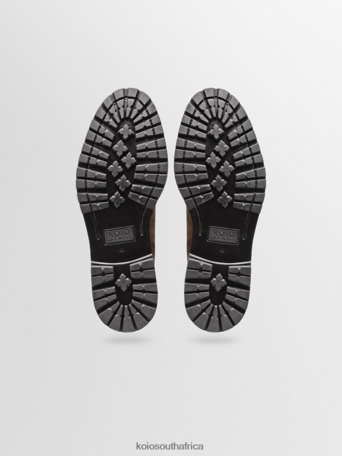 Fermo Men KOIO Shoes Chocolate 0XFVPP86