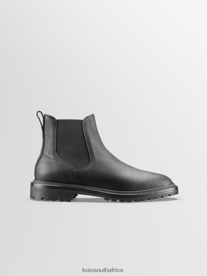 Fermo Men KOIO Shoes Nero 0XFVPP87