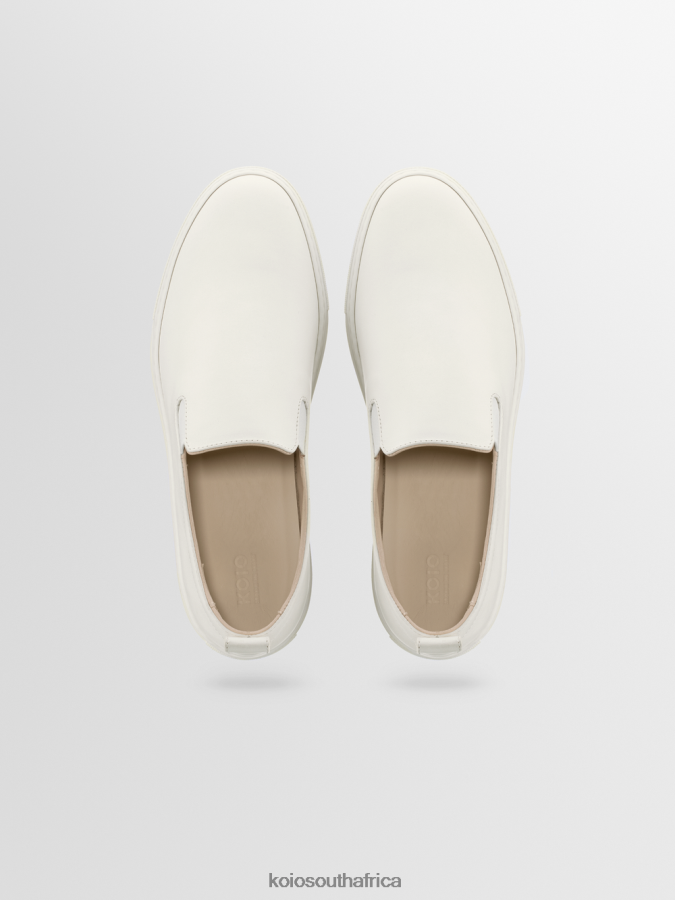 Garda Men KOIO Shoes Antique White 0XFVPP50