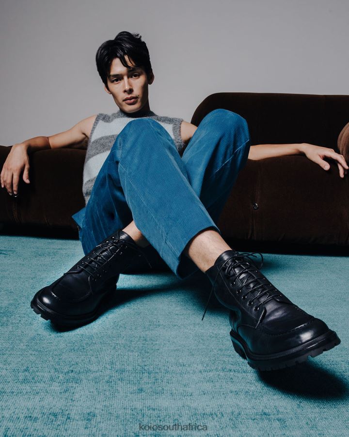 Milo Men KOIO Shoes Nero 0XFVPP91