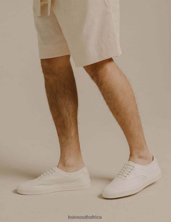 Portofino Men KOIO Shoes Antique White 0XFVPP61