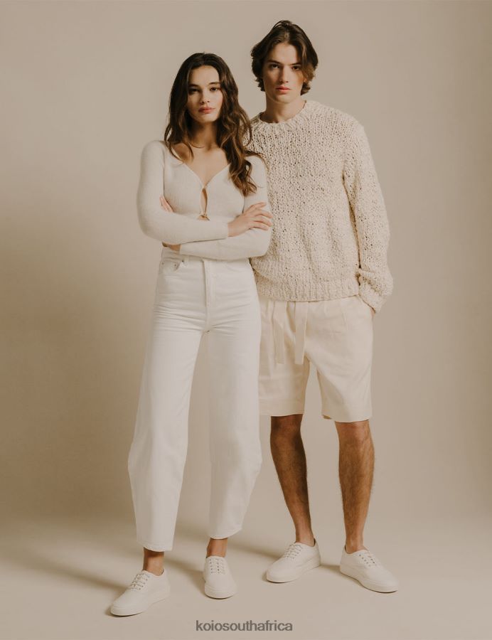 Portofino Men KOIO Shoes Antique White 0XFVPP61