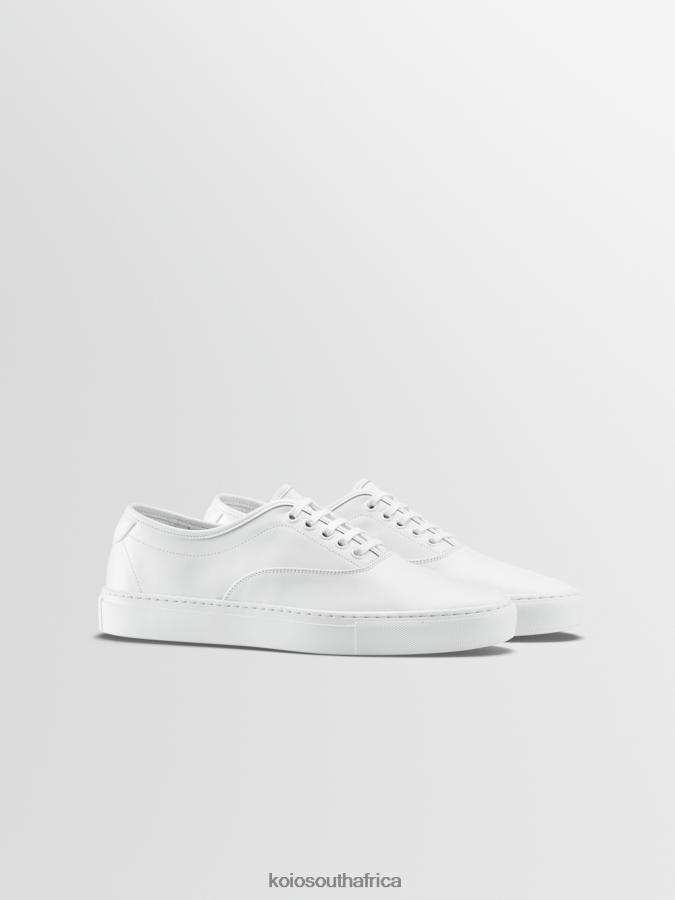 Portofino Men KOIO Shoes Triple White 0XFVPP60