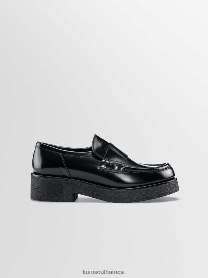 Bari Women KOIO Shoes Glossed Black 0XFVPP214