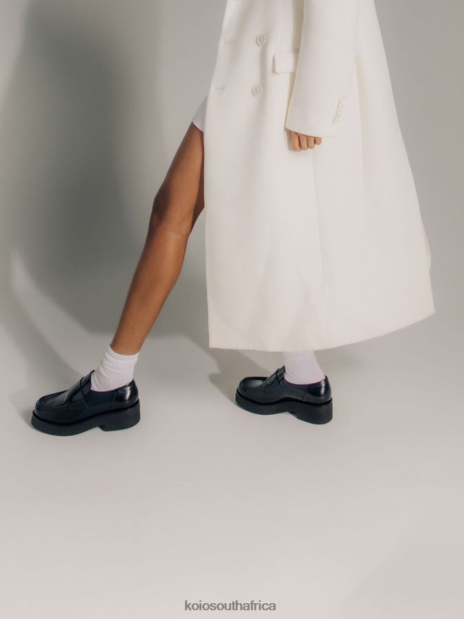 Bari Women KOIO Shoes Glossed Black 0XFVPP214