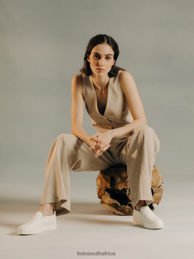 Jesi Women KOIO Shoes Crema 0XFVPP174