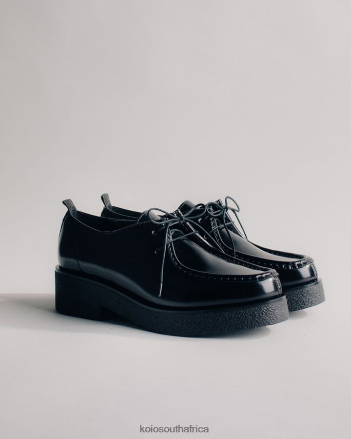 Siena Women KOIO Shoes Glossed Black 0XFVPP218