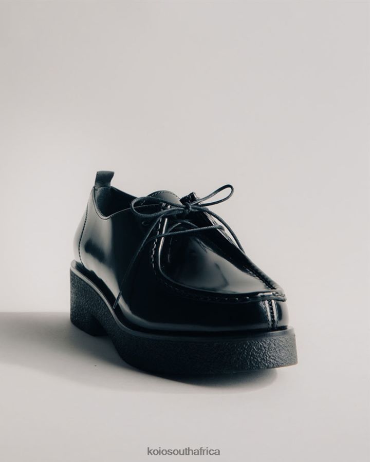 Siena Women KOIO Shoes Glossed Black 0XFVPP218